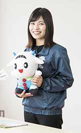 一般社団法人 小美玉観光協会 下河邊 葵さん 文学部 文化交流学科 2019年3月卒業