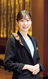 株式会社伊勢甚本社水戸プラザホテル 宿泊グループ［フロント］ 安川 みずきさん 文学部 現代英語学科  2023年3月卒業
