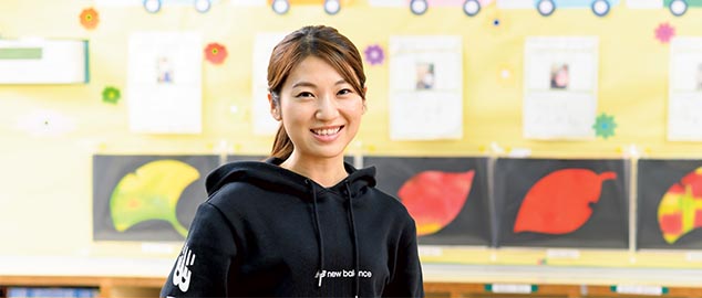 茨城県立協和特別支援学校小学部1年学級担任 沼田 知宏さん 文学部 児童教育学科 児童教育専攻 2016年3月卒業