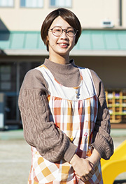 日立市立みやた認定こども園保育教諭 緑川 由佳さん 文学部 児童教育学科 幼児保育専攻 2014年3月卒業