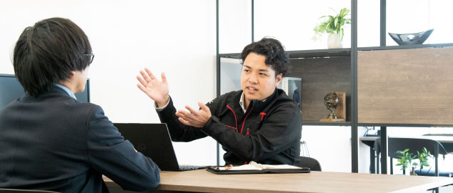 トヨタモビリティパーツ株式会社茨城支社 ［店舗運営］ 末吉 丈一さん 経営学部 経営学科 2021年3月卒業