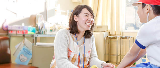 益子町立田野小学校養護教諭 田口 藍さん 看護学部 看護学科 2015年3月卒業