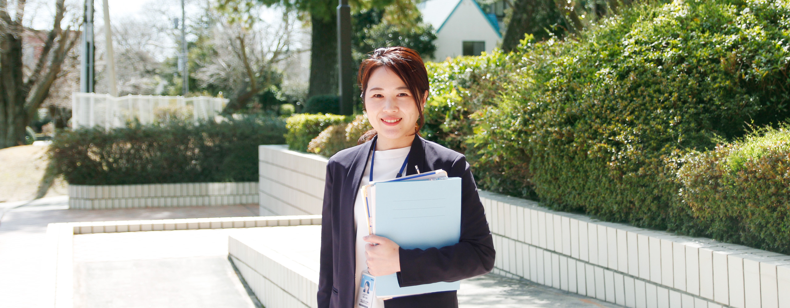 島﨑 聡美さん 法人事務局 総務部管財課