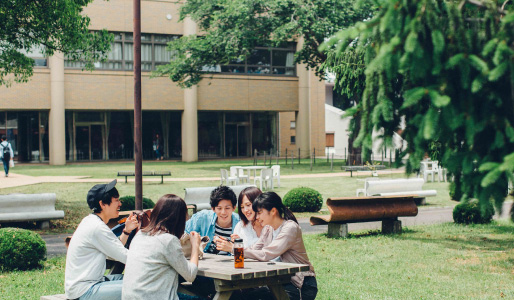 思い思いの学生生活を満喫