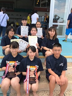 水泳大会報告 茨城キリスト教学園中学校高等学校