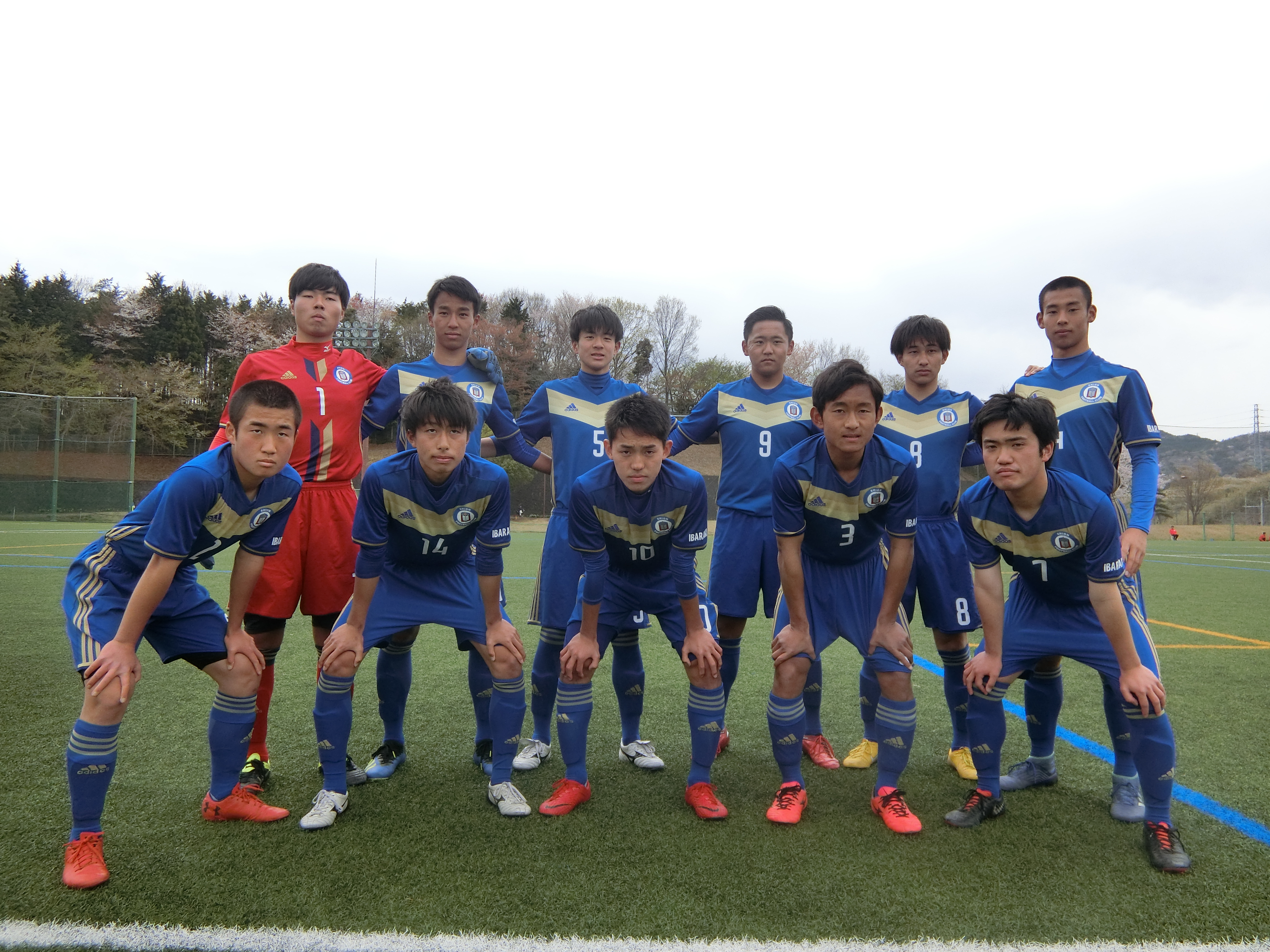 関東高校サッカー大会茨城県県北地区予選会 茨城キリスト教学園中学校高等学校