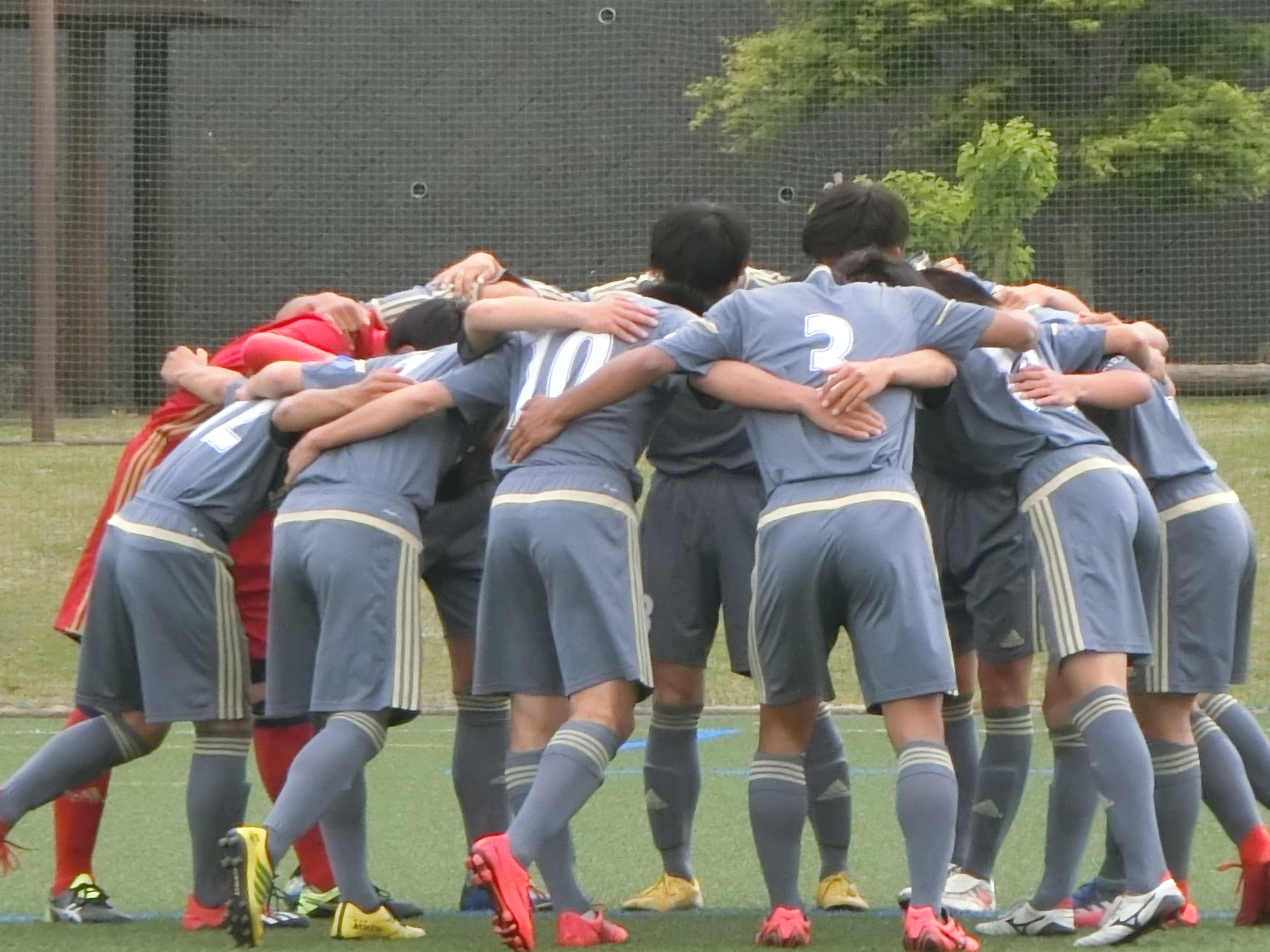 全国高校総体サッカー競技茨城県県北地区予選会代表決定戦 茨城キリスト教学園中学校高等学校