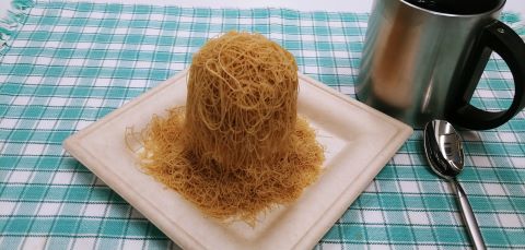 和栗のモンブランで午後のひと時を